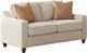 Coaster® Christine Beige Loveseat-0