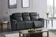 New Classic® Home Furnishings Tango Shadow Dual Manual Recliner Sofa-2