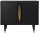 Sagebrook Home Norte Black Chest-1