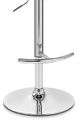 Armen Living Naples Cream/Walnut Adjustable Bar Stool-4
