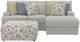 Jackson Furniture Stockbridge 3-Piece Slate Right-Arm Facing Sectional with Ottoman-1