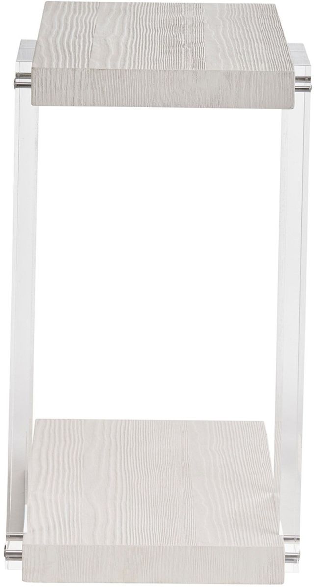 Universal Weekender Coastal Living Home St. Kitts White Sand Accent Table-2