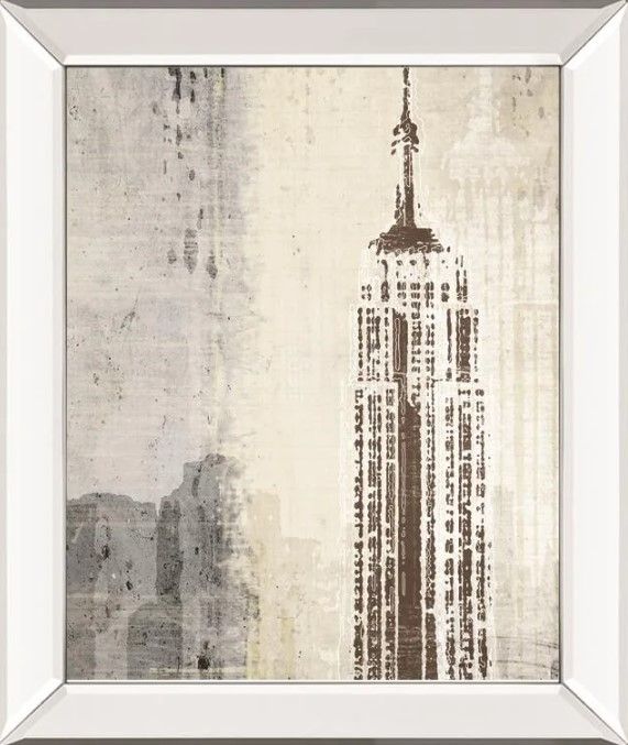 Classy Art Edifioe II by Venter, T Mirrored Frame Wall Art-0