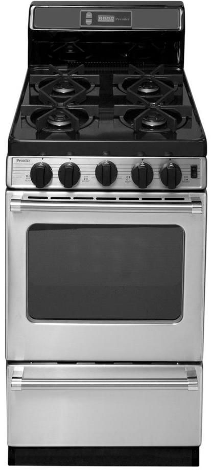 Premier Pro Series 20" Stainless Steel Freestanding Gas Range