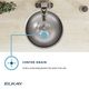Elkay Asana® Lustrous Satin 18-3/8" Single Bowl Undermount Bathroom Sink with Overflow-4
