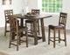 Steve Silver Co.® Saranac 5-Piece Mocha Counter Height Dining Set-0