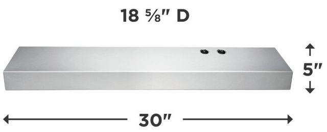 Frigidaire® 30" Stainless Steel Under Cabinet Range Hood-1