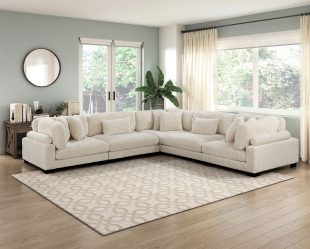 Homelegance® Traverse 5-Piece Beige Modular Sectional-1