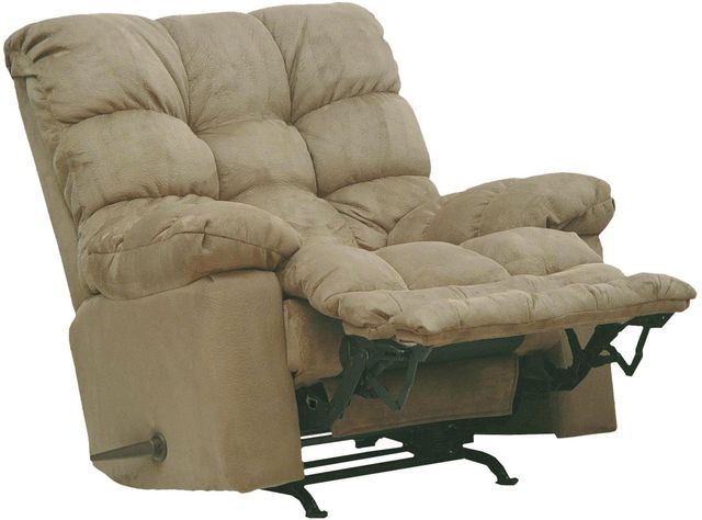 Catnapper® Magnum Saddle Oversized Chaise Rocker Recliner with Heat, Massage, and X-tra Comfort Footrest-0