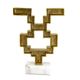 A & B Home Gold Bunny Face-2