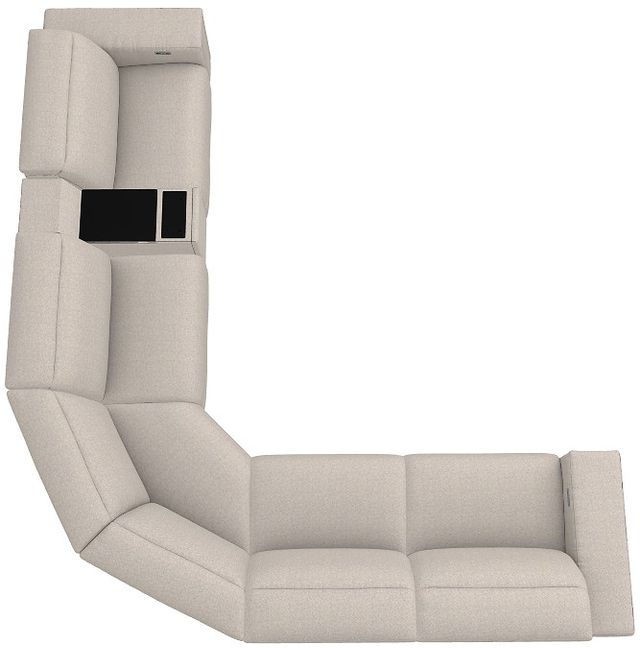La-Z-Boy® Armitage Granite Power Reclining Sectional with Custom Layout Options-3