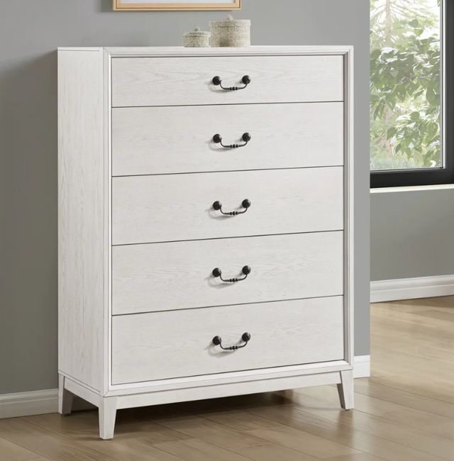 Flexsteel® Arlington Rustic White Chest -1