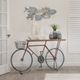 Sagebrook Home Bicycle Red and Blue Console Table-1