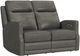 Flexsteel® Maxwell Cinder Gray Power Reclining Loveseat with Power Headrest and Lumbar-0