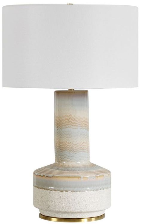 Uttermost® Armitage Speckled Matte Table Lamp-0