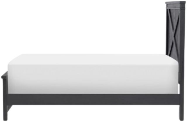 Legacy Classic Flatiron Midnight Black Youth Twin Panel Bed-3