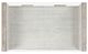 Steve Silver Co. Garland Glass Top Coffee Table with Washed Parchment Base-2
