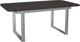 Amisco Customizable Burton 96" Rectangular Extendable Table with 1" Thermo Fused Laminate Top, Radius Corners and 1 Leaf-0