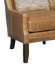 King Hickory Customizable Jasmine Leather Chair-1