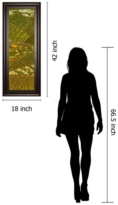 Classy Art Vineyard Batik I by Andrea Davis Wall Art-2