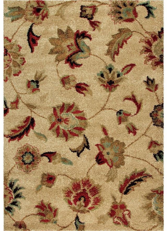 Orian Wild Weave London Bisque 7'10" x 10'10" Rug-0
