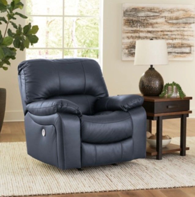 Signature Design by Ashley® Leesworth Ocean Power Recliner-2