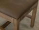International Furniture Direct Natural Teca Brown Side Chair-5