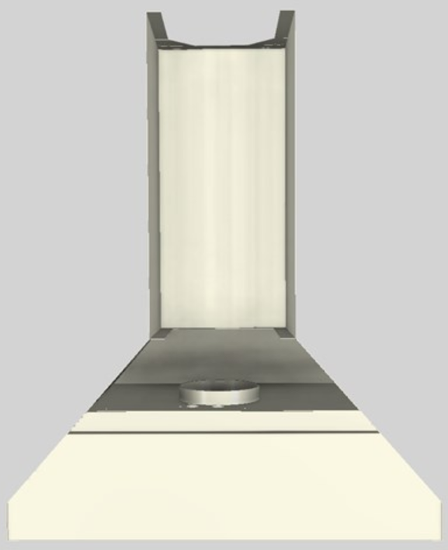 Vent-A-Hood® 30" Biscuit Wall Mounted Range Hood-1