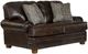 Jackson Furniture Roberto Cocoa Leather Loveseat-0