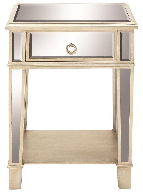 Deco Marche Beige Accent Table-0