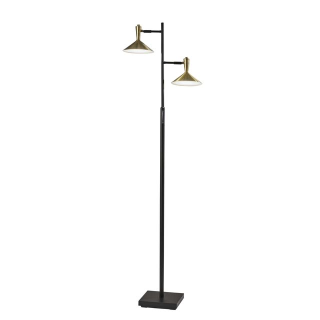 Adesso® Lucas Black Led Tree Lamp-0