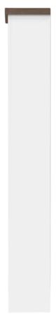 Legends Home Hampton Barnwood/Jasmin White Bookcase-4