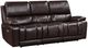 New Classic® Home Furnishings Cicero Brown Leather Reclining Sofa -0