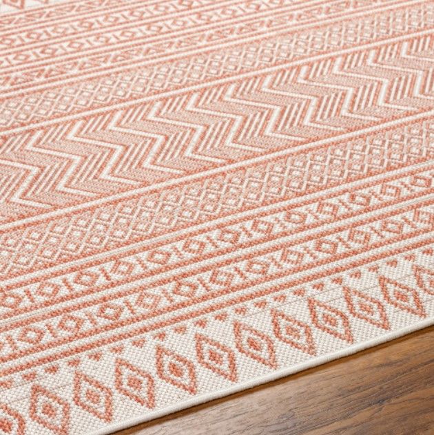 Surya Eagean Red 4'x6' Area Rug-3