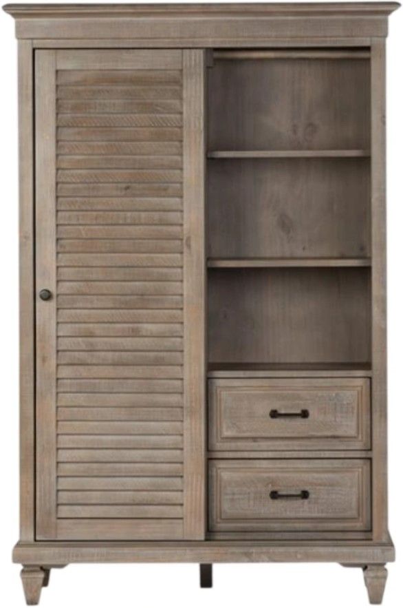 Magnussen Home® Lancaster Dovetail Gray Gentleman's Chest-3