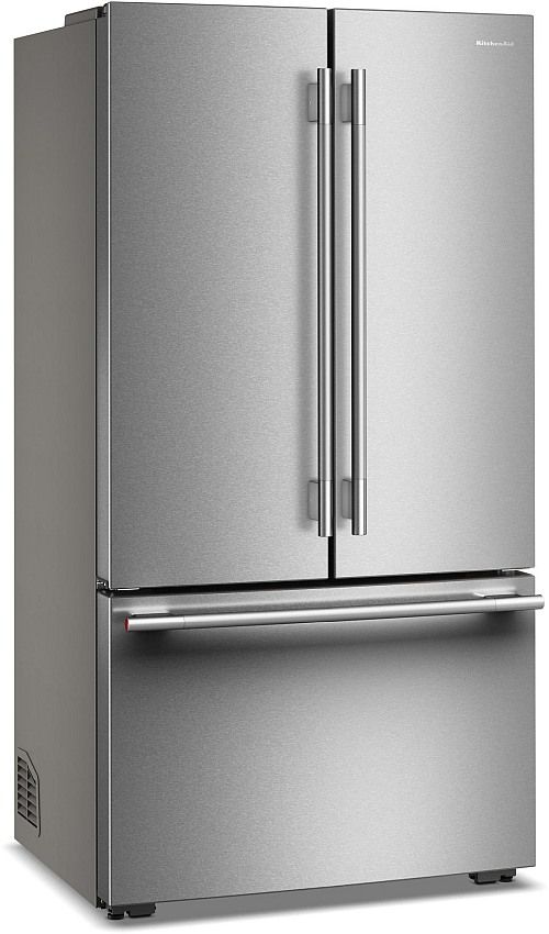 KitchenAid® 36" 24.3 Cu. Ft. PrintShield Stainless Steel Counter Depth French Door Refrigerator with Interior Dispense-1
