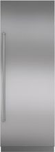 Sub-Zero® 30" Stainless Steel Integrated Column Door Panel with Pro Handle-0