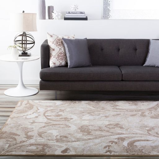 Surya Contempo Gray 4'x6' Area Rug-2