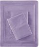 Olliix by Intelligent Design Purple Queen Cotton Blend Jersey Knit All Season Sheet Set-0