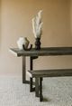 Moe's Home Collection Bent Light Grey Extra Small Bench-4