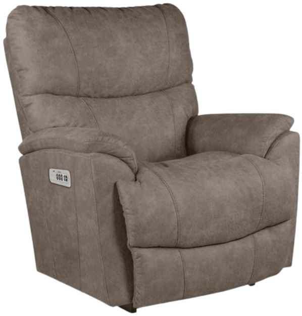 La-Z-Boy® Trouper Sable Power Rocking Recliner with Headrest-0