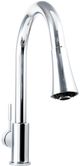 ZLINE Edison Chrome Pull Down Single Handle Kitchen Faucet-0