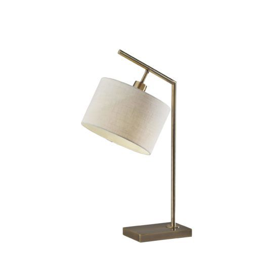 Adesso® Reynolds Antique Brass Table Lamp-0