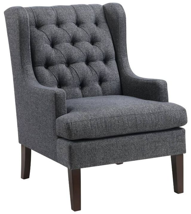 Homelegance® Quent Charcoal Accent Chair-0