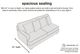 Signature Design by Ashley® Lindyn 2-Piece Ivory Left-Arm Facing Sectional and Chaise-2