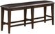 Winners Only® Montreal Brown Dining Bench-0