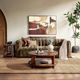 Classic Home Alenna Tundra Brown Coffee Table-1
