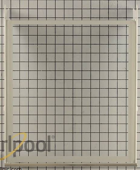 Whirlpool White Shelf Glass-0