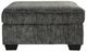 Signature Design by Ashley® Lonoke Gunmetal Oversized Accent Ottoman-1