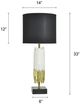 Stylecraft Tamara Day Jasper Gold/White Table Lamp-2